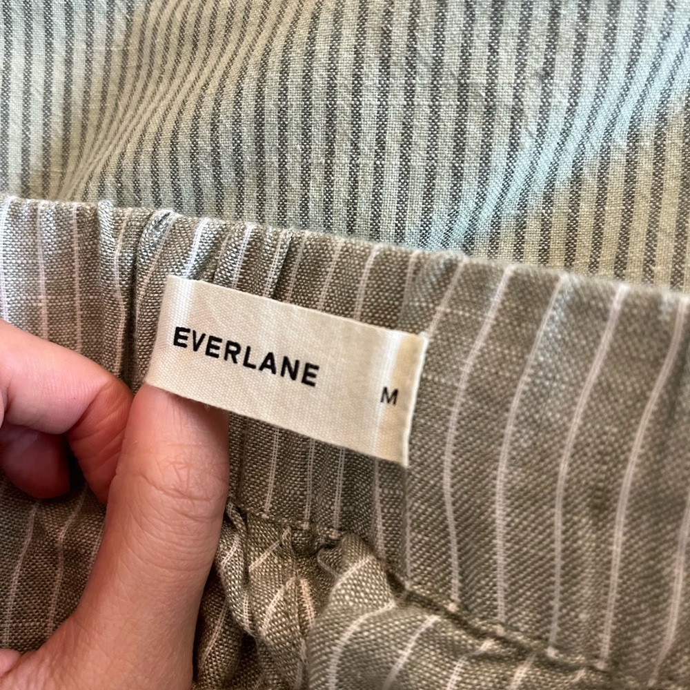 Striped Linen Pants - Picture 6 of 6